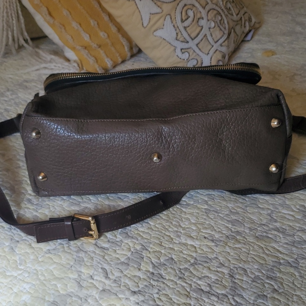 A. Bellucci beautiful Leather purse with scarf - Picture 2 of 9